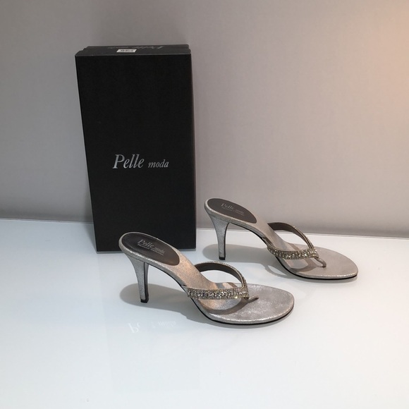 Rhinestone Heels Pelle moda Platinum Collection - Picture 7 of 16